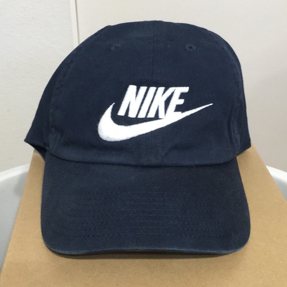 blue nike dad hat